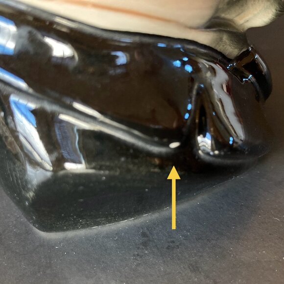 VTG Quon Quon Figural Animal 16oz Mug Boxer Dog Novelty Barware 80s Collectible - Picture 14 of 17